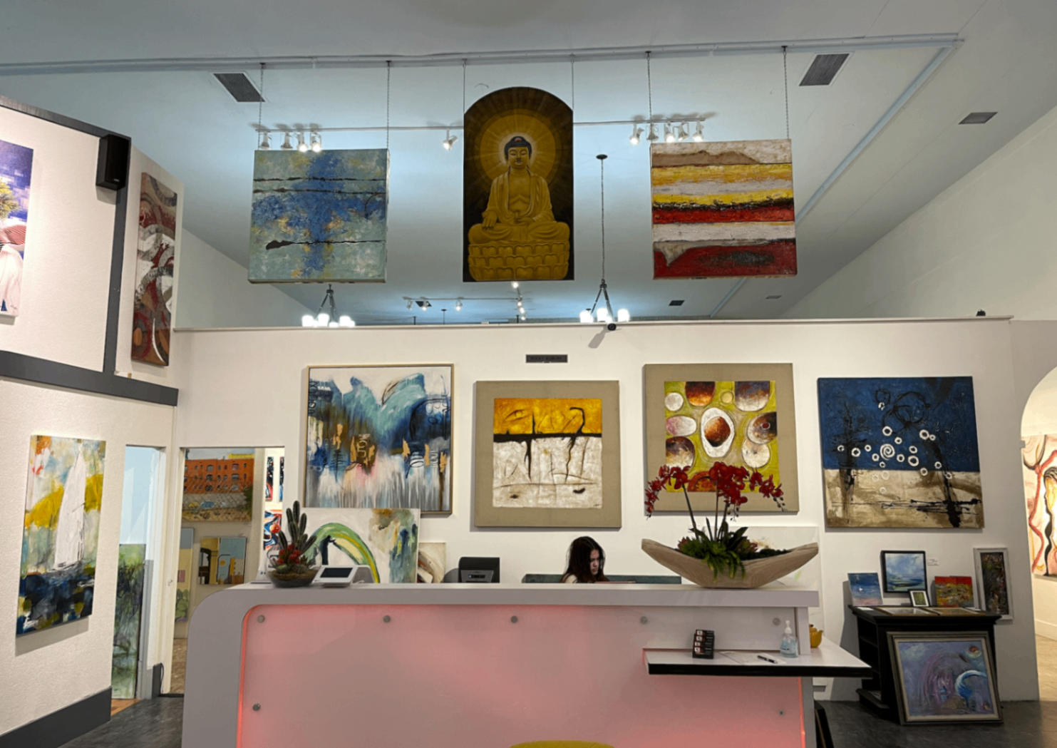 ART 2 art District Los Angeles interior view 2.